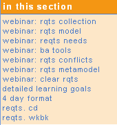 Select any of these WEBinars for a sample from this course.